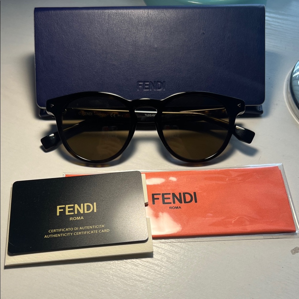 Fendi Roma Havana Brown Sunglasses